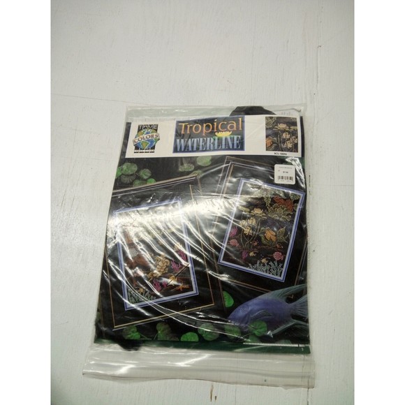 True Colors Cross Stitch Tropical Waterline BCL-10089 - Picture 1 of 2